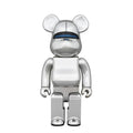 Hajime Sorayama: Robot (Blue Lights) - 400% Bearbrick