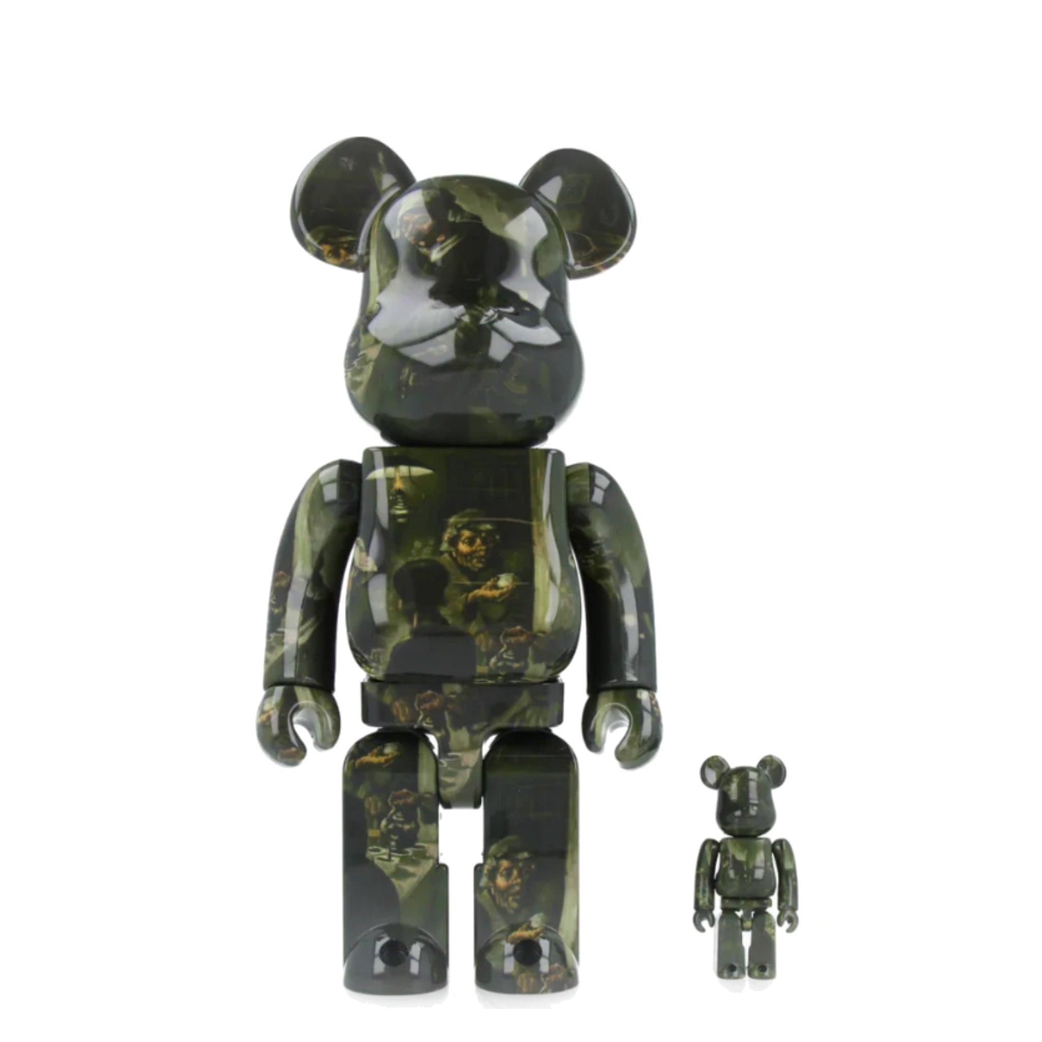 Van Gogh: De Aardappeleters - 100% & 400% Bearbrick Set